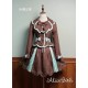 Alice Girl Bear Chocolate Short and Long Skirt and JSK(2nd Pre-Order/2 Colours/Full Payment Without Shipping)